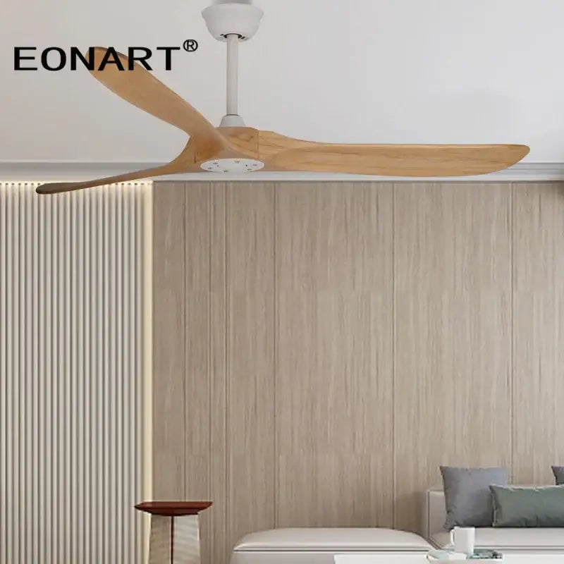 Solid Wood DC Ceiling Fan