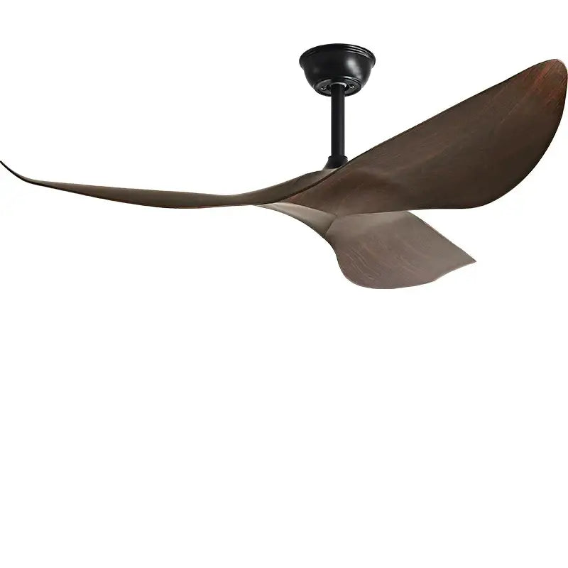 Black Wood DC-Motor 52-Inch Ceiling Fan
