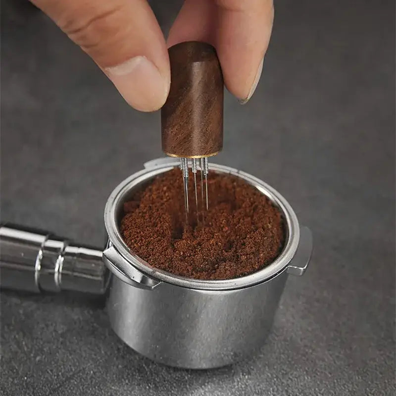 Dark Wood Espresso Stirrer