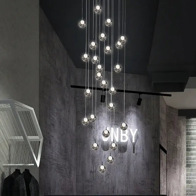 Bubble Glass LED Chandelier