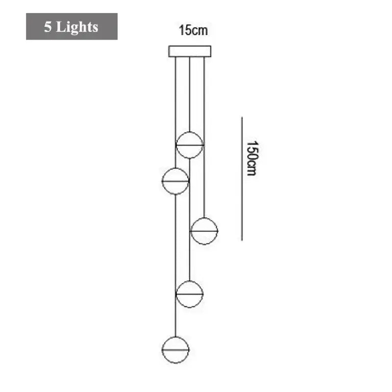 Round Crystal Pendant Light