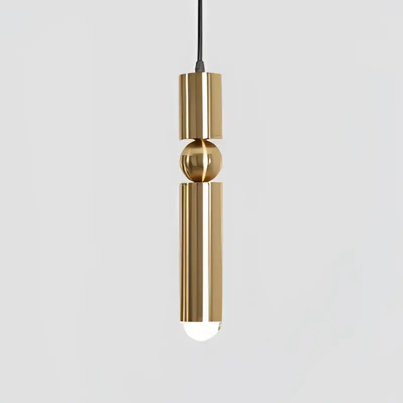 Gold LED Minimalist Chandelier