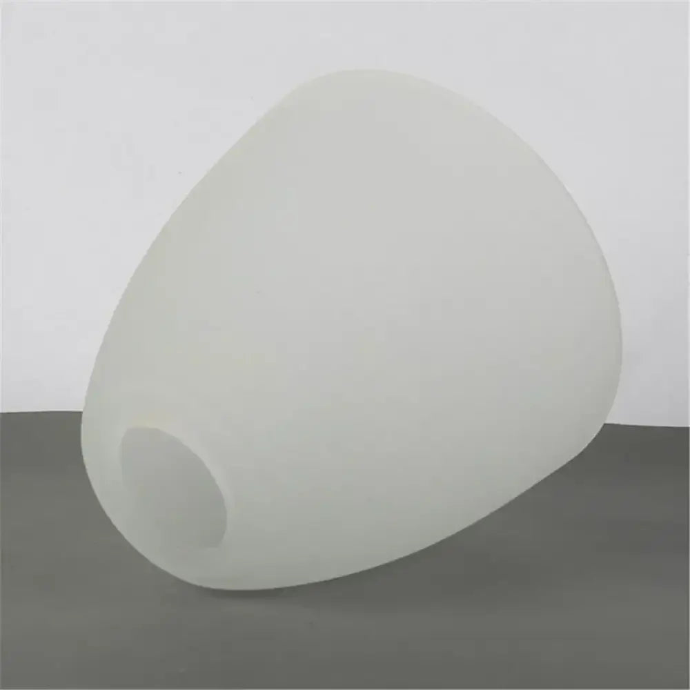 White Frosted Glass Pendant