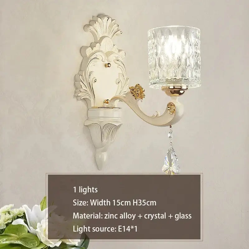 Gold Crystal European 15-Light Ceiling Chandelier
