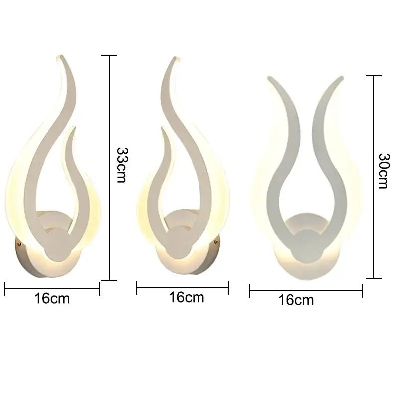 Acrylic LED Wall Sconce