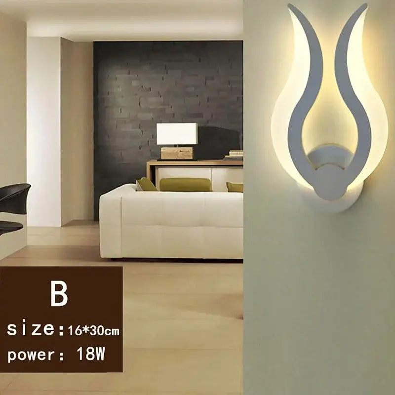 Acrylic LED Wall Sconce