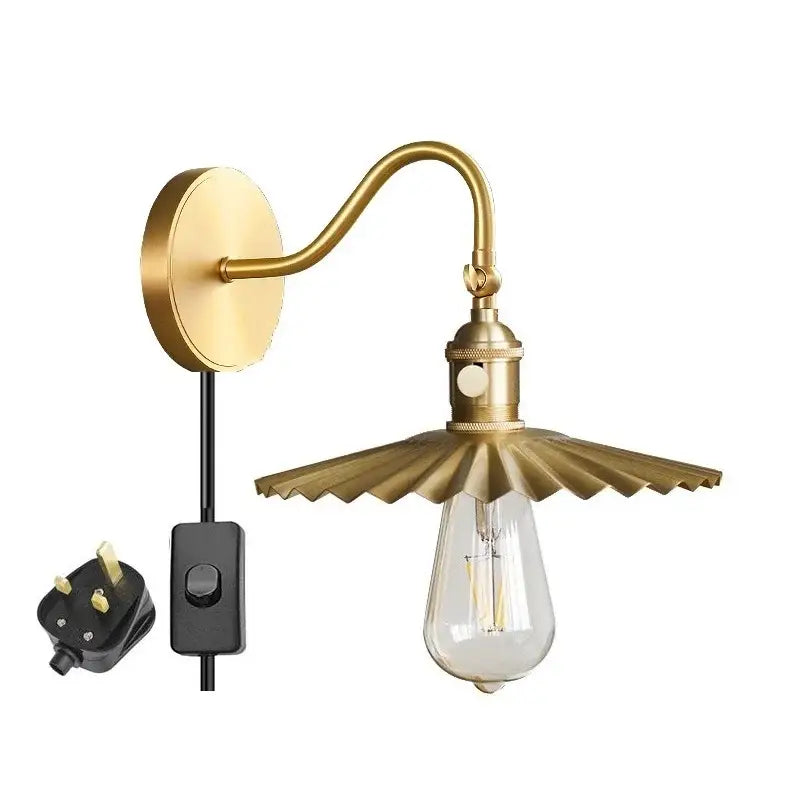 Brass Copper Wall Sconce