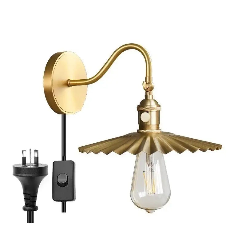Brass Copper Wall Sconce