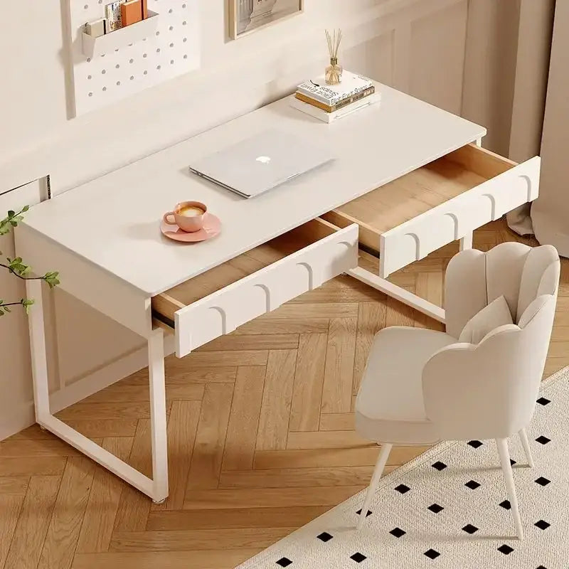 Cream Rock Board Desk
