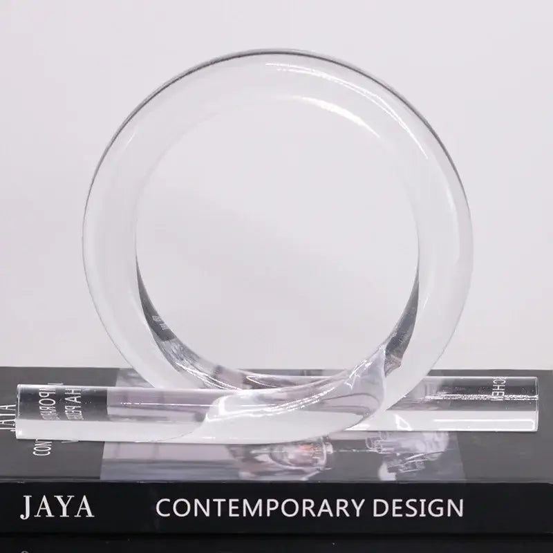 Acrylic Rope Knot Sculpture