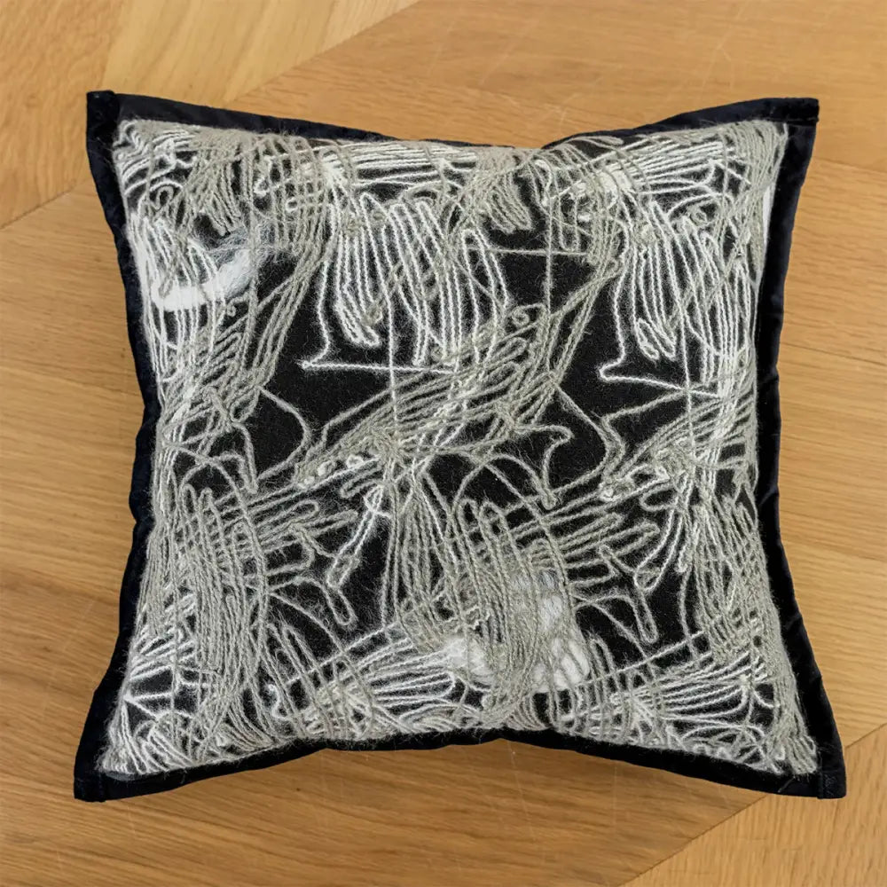 Black White Pillow Cover