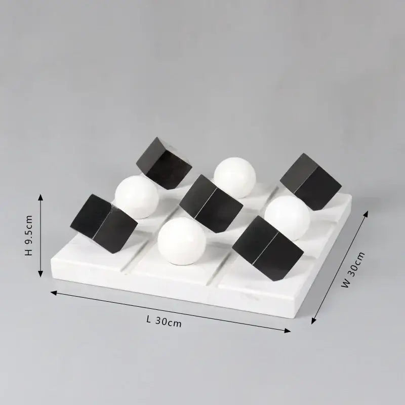 Black White Chess Ornament