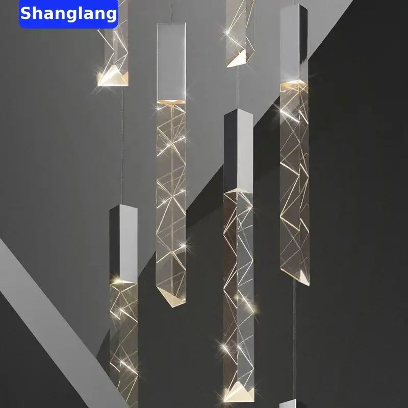 Crystal Chrome LED Chandelier Up To 49 Heads