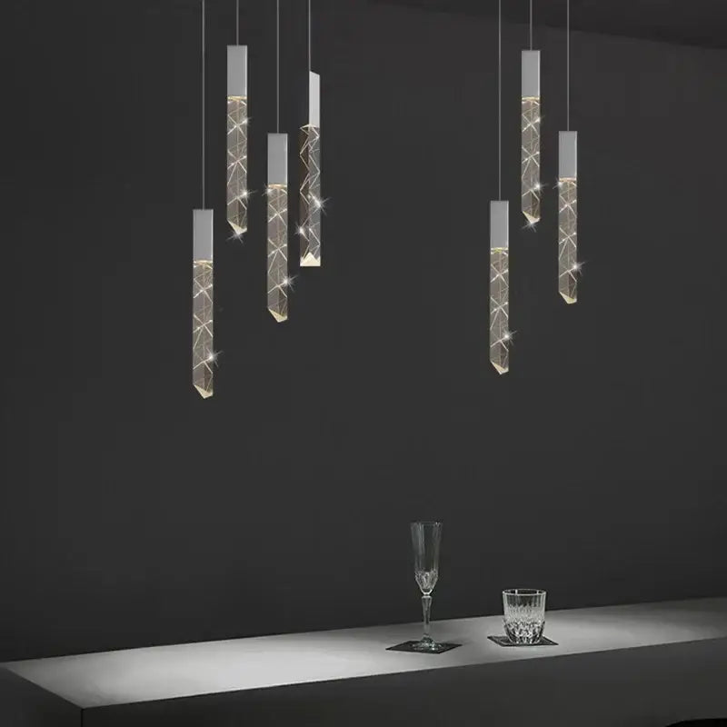 Crystal Glass LED Pendant