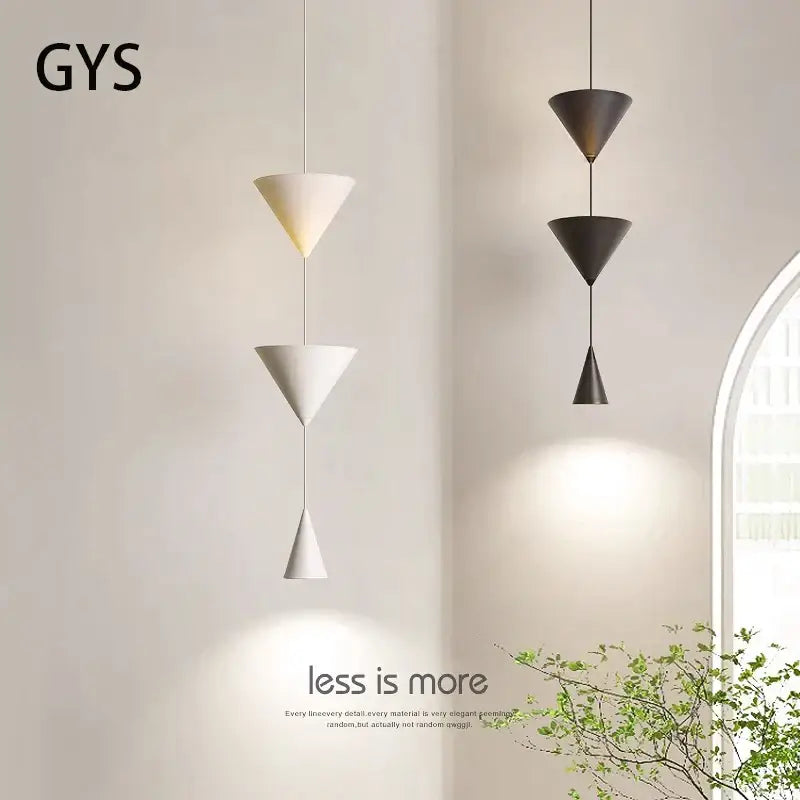 Black Cone LED Pendant