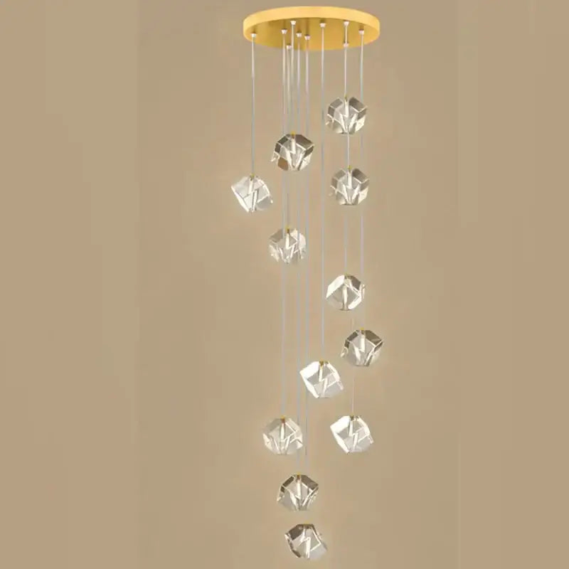 Crystal Staircase Chandelier