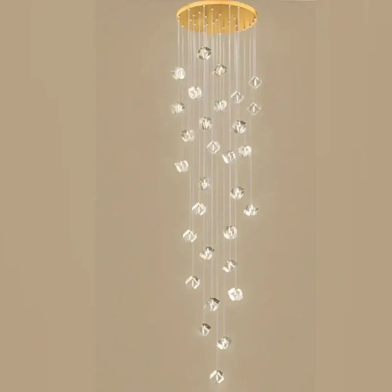 Crystal Staircase Chandelier