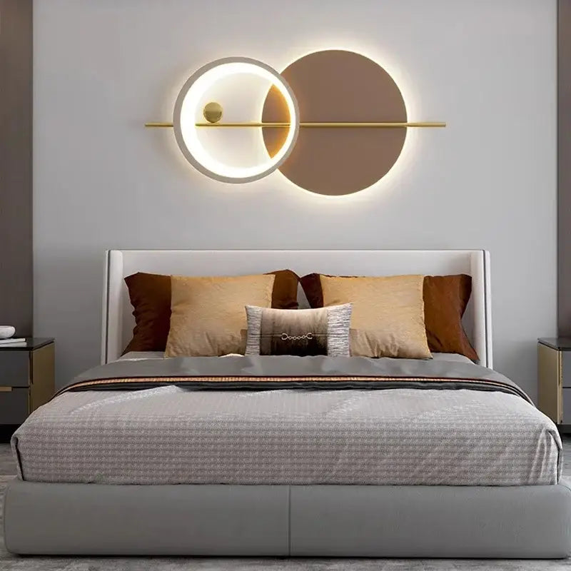 Blue LED Wall Sconce