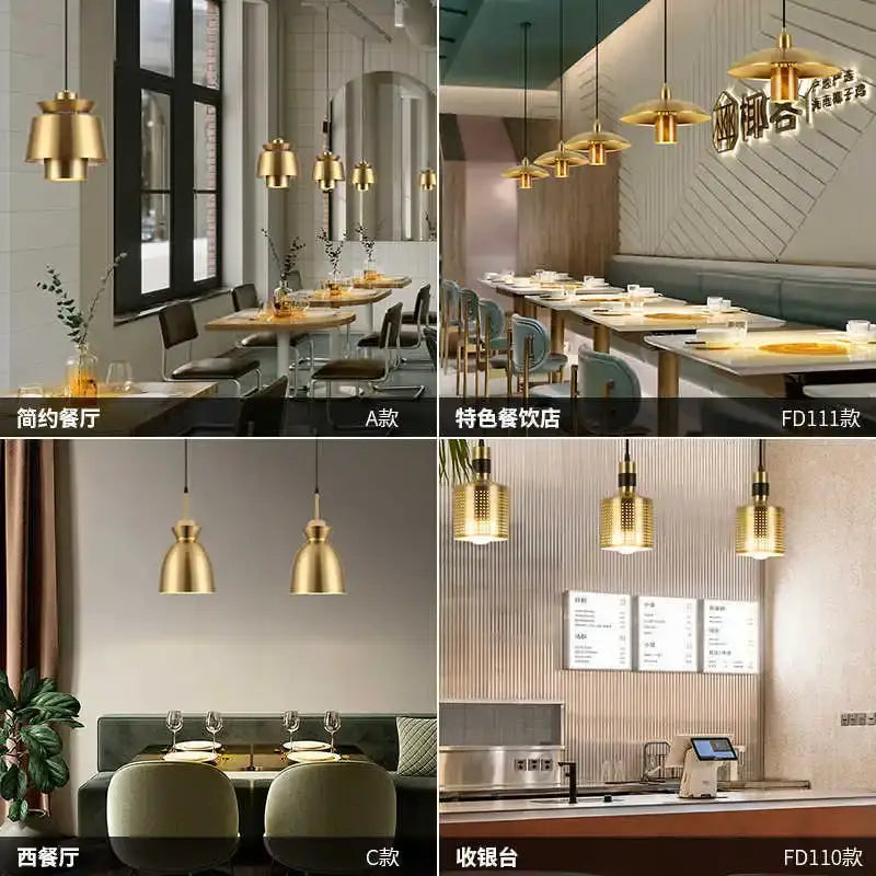 Gold Nordic Geometric Chandelier