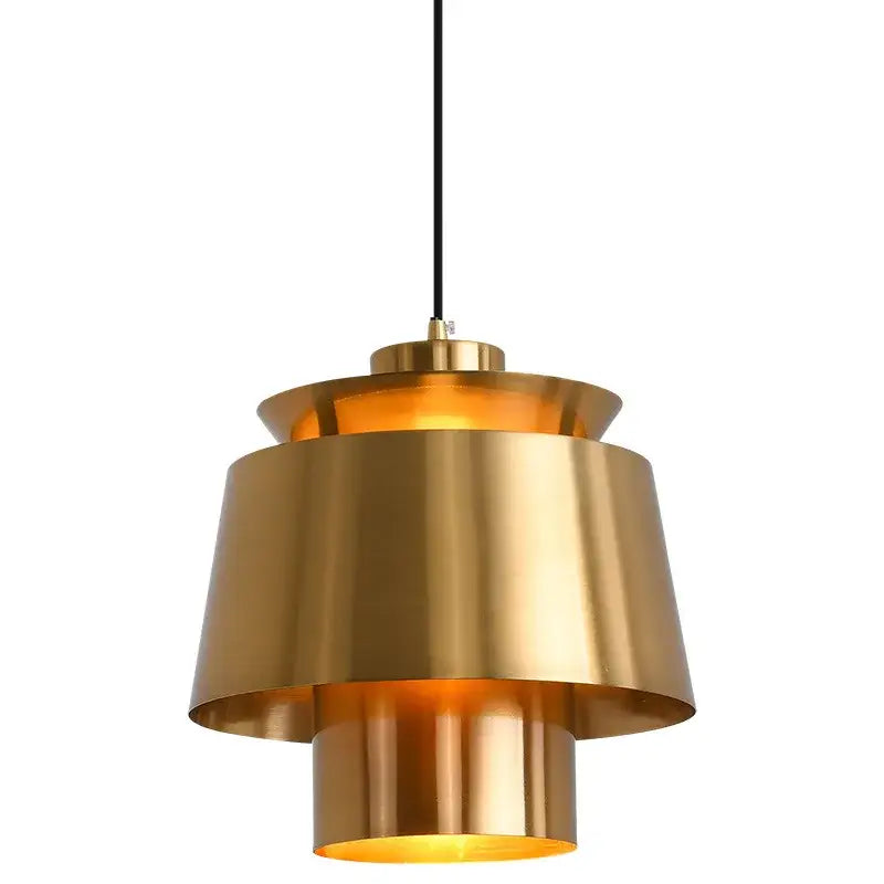 Gold Nordic Geometric Chandelier