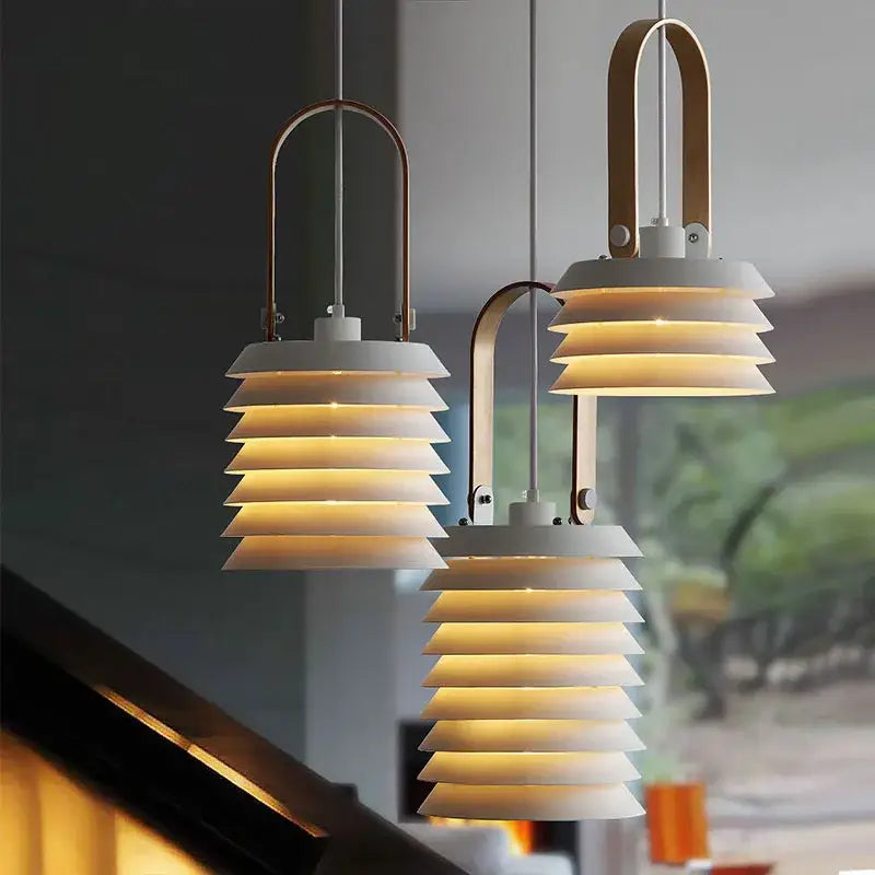 White Gray Table Lamp