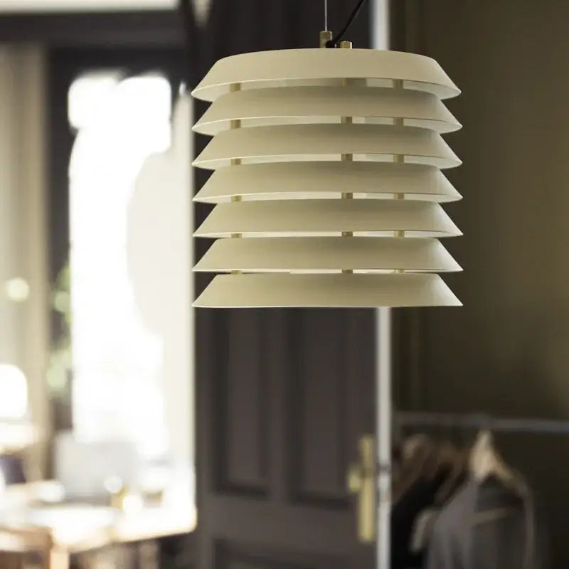 White Gray Table Lamp