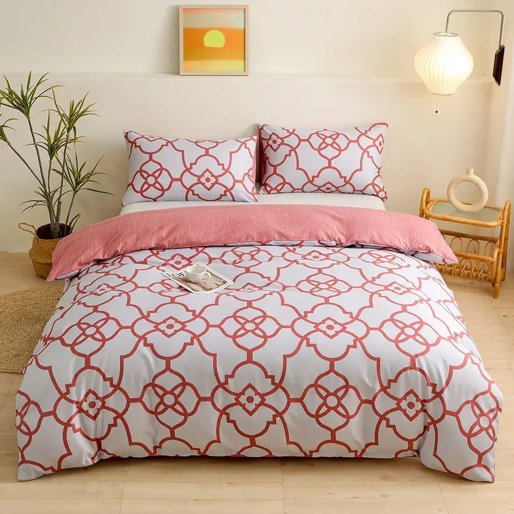 Triangle Block Print Bedding