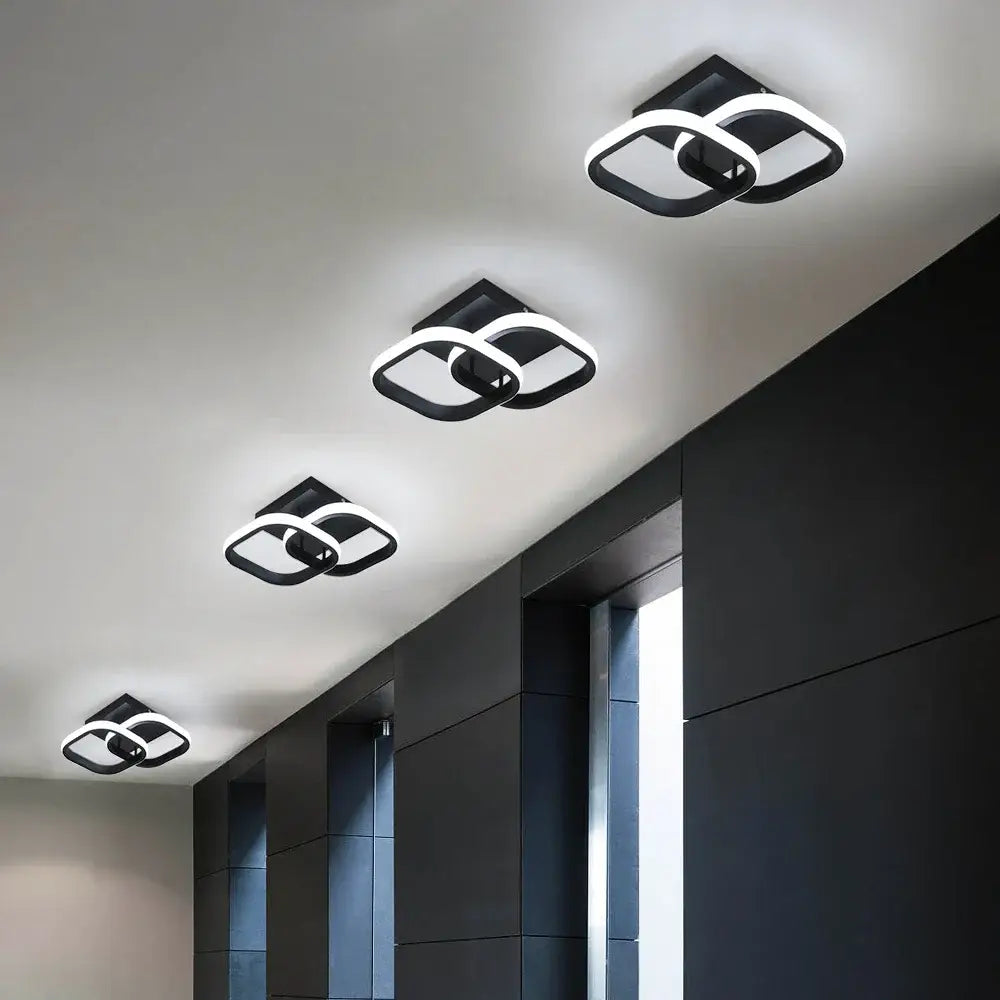 White Acrylic Ceiling Lamp