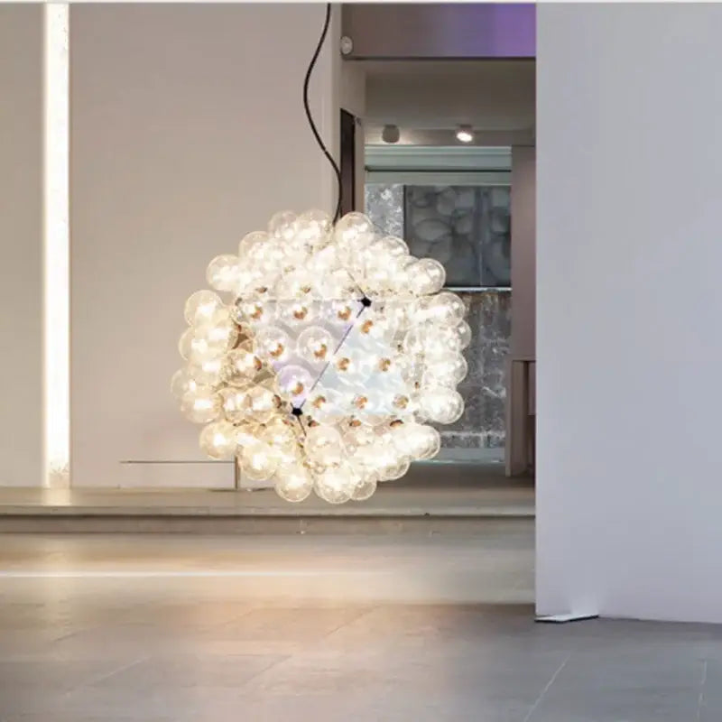 Glass Bubble LED Pendant