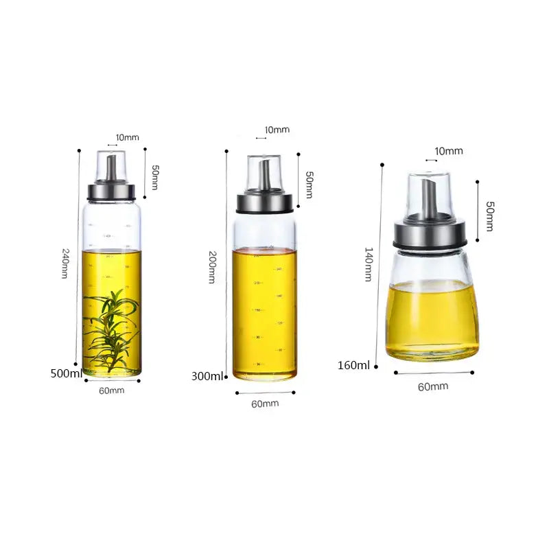Glass Seasoning Storage Set