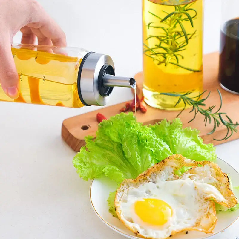 Glass Seasoning Storage Set