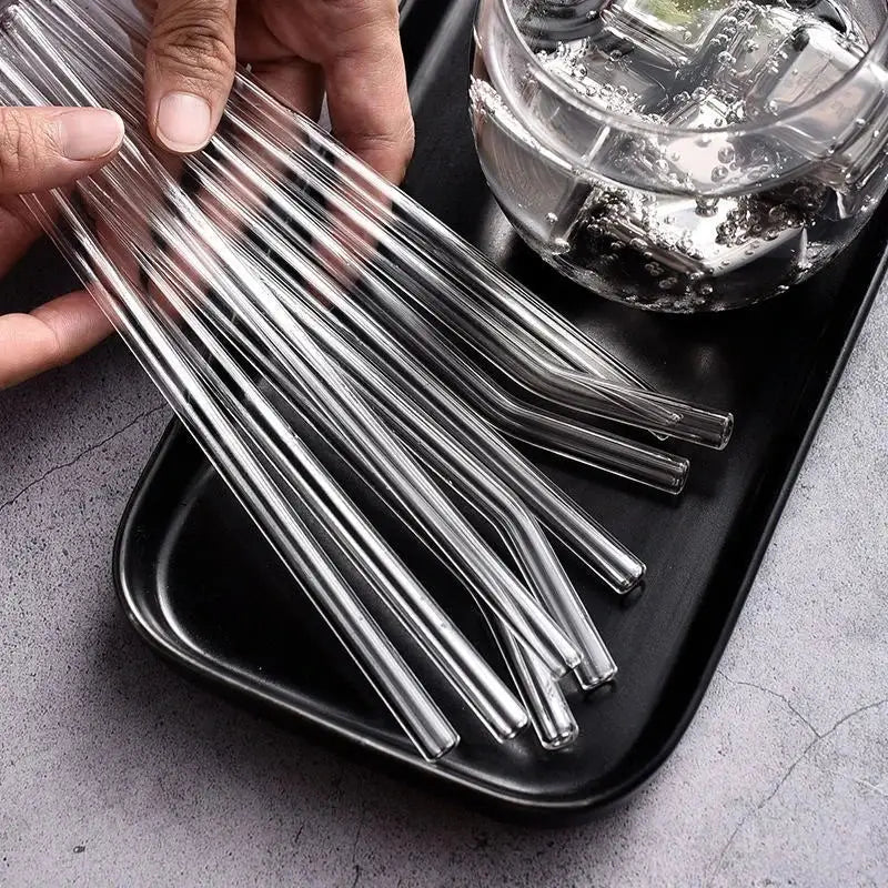 Glass Straw Set