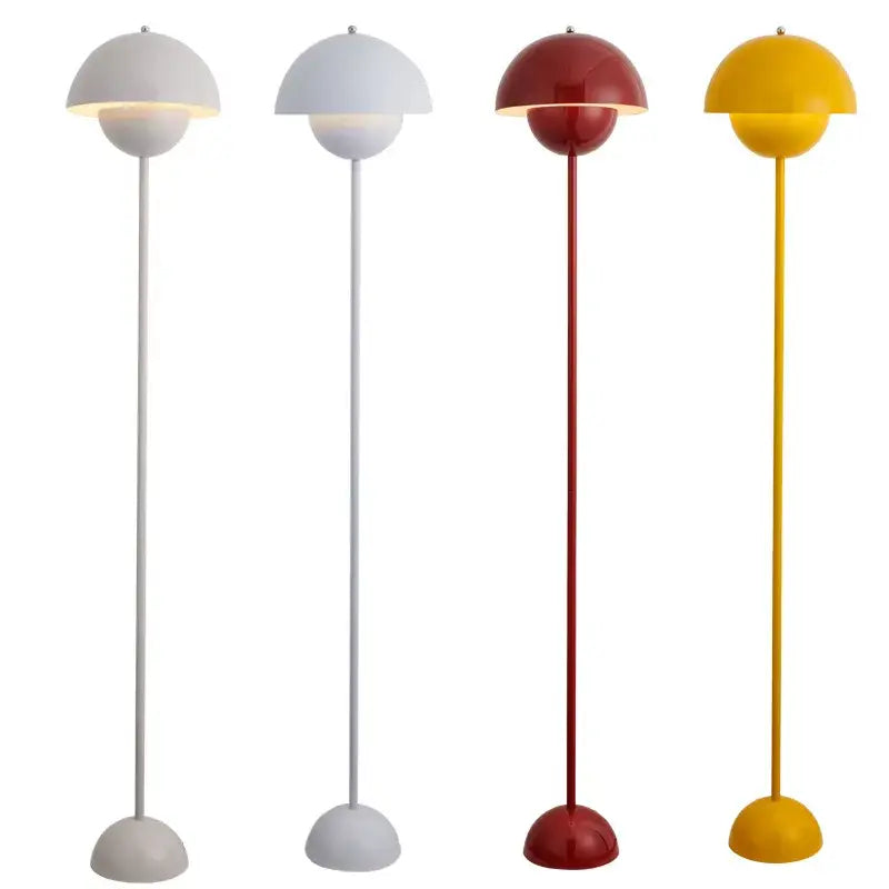 Red Dome Floor Lamp