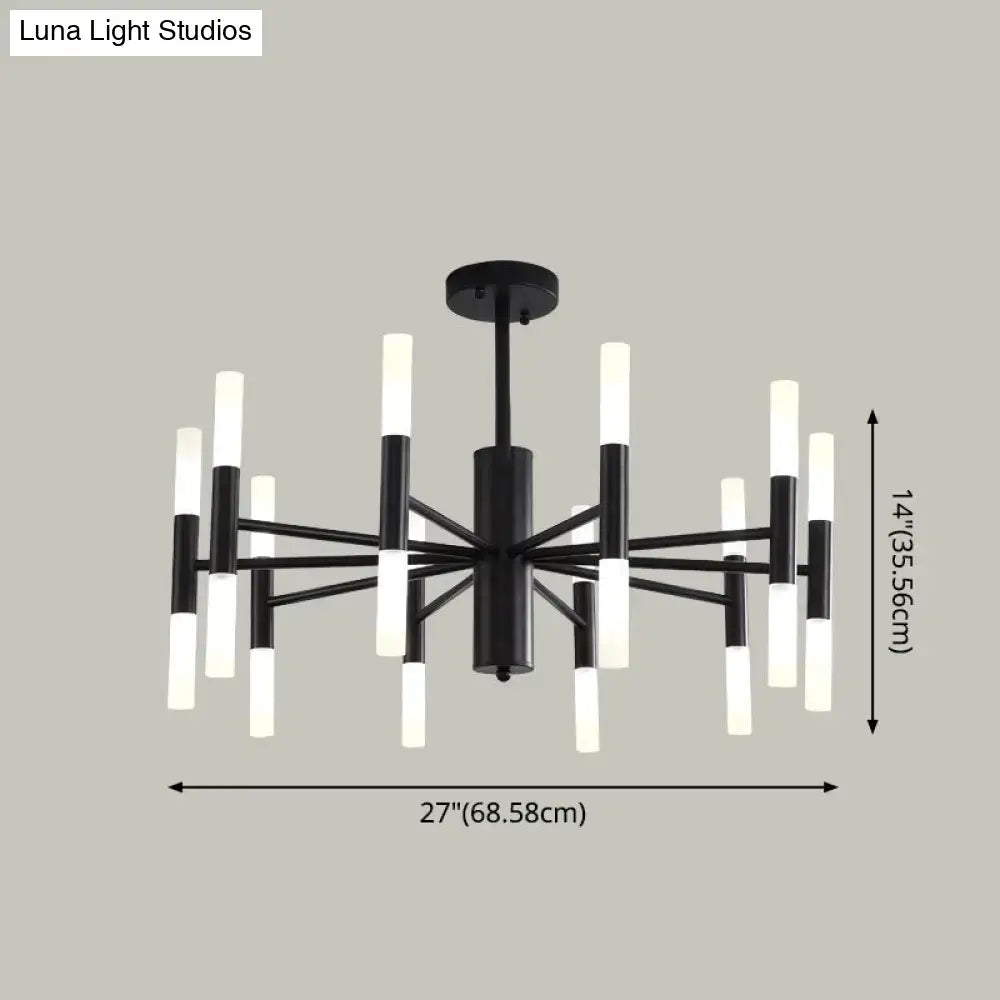 Gold Acrylic Ceiling Lamp