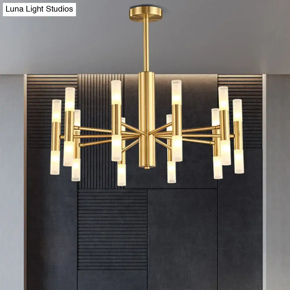 Gold Acrylic Ceiling Lamp