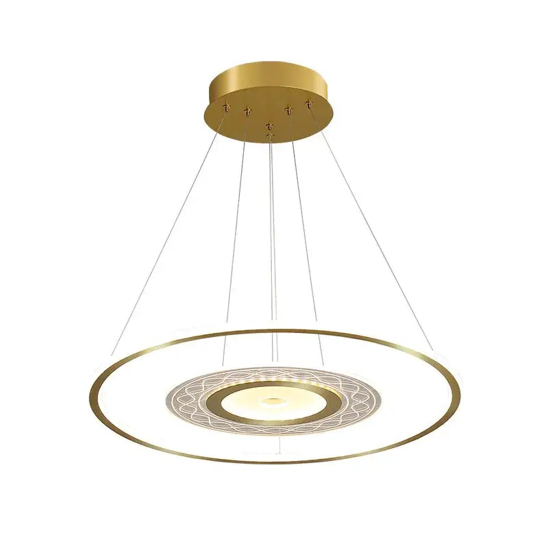 Gold Remote Control Chandelier