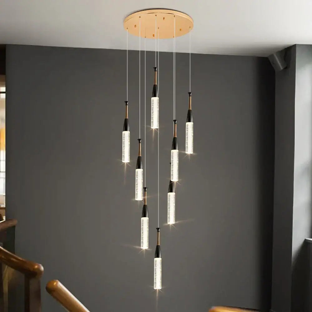 Black Crystal Chandelier 3 To 15 Heads