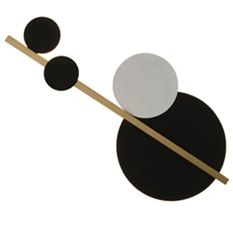 Gold Black Nordic Wall Lamp