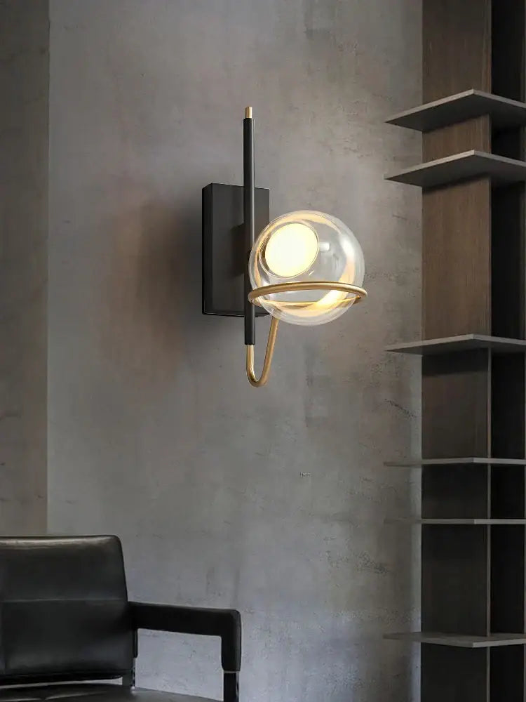 Gold Glass Ceiling Chandelier 80cm for Living Rooms