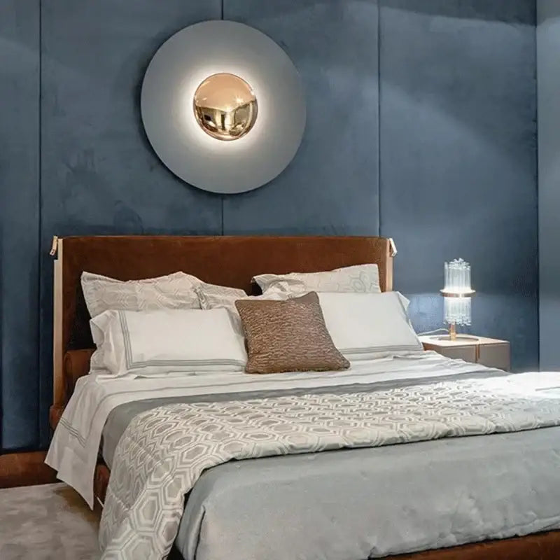 Gold UFO Wall Sconce