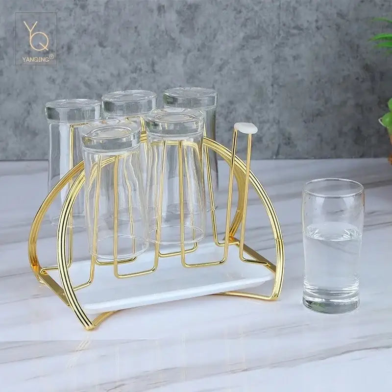 Gold Marble Mug Holder