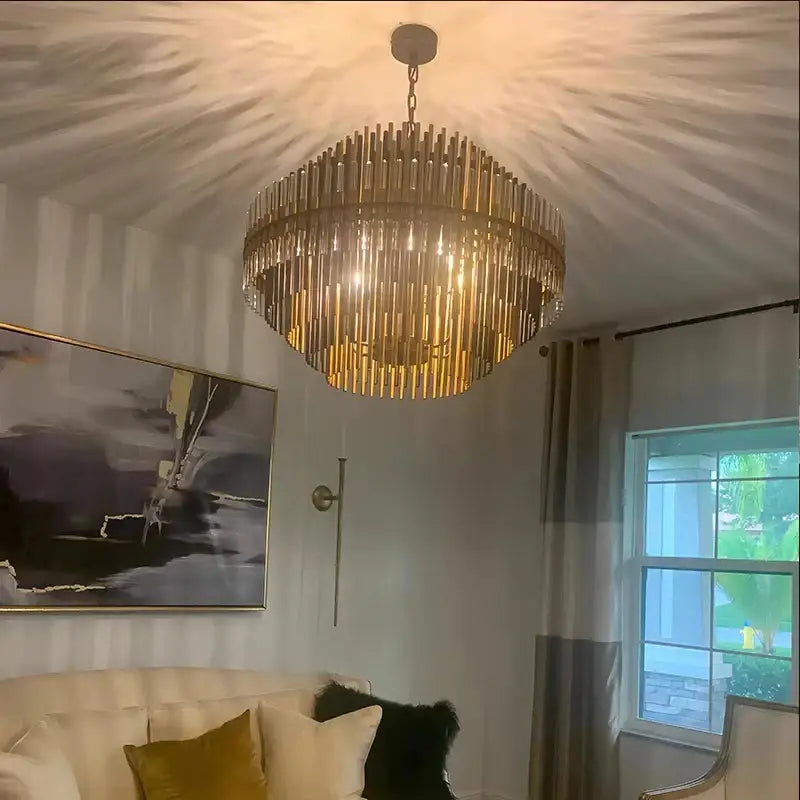 Gold Brass Pendant Light
