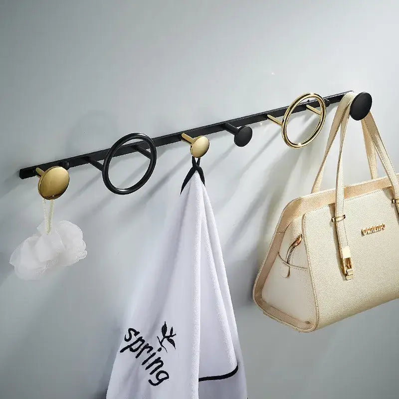 Brass Towel Hook Set