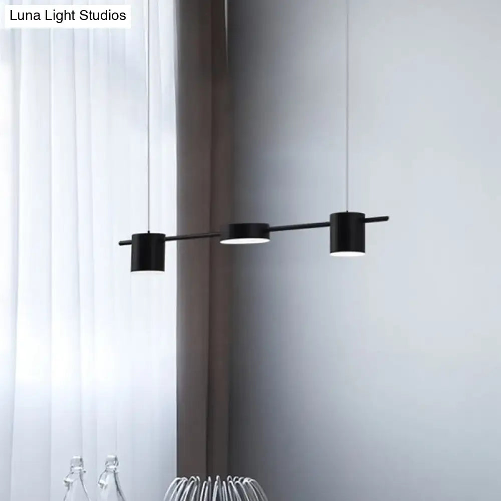 Gold Linear Dining Chandelier