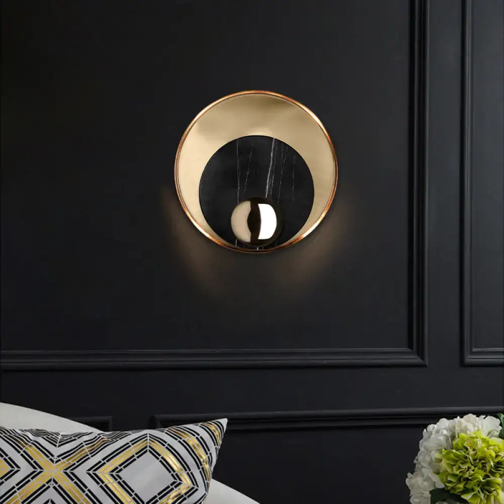 Marble Peacock Wall Sconce