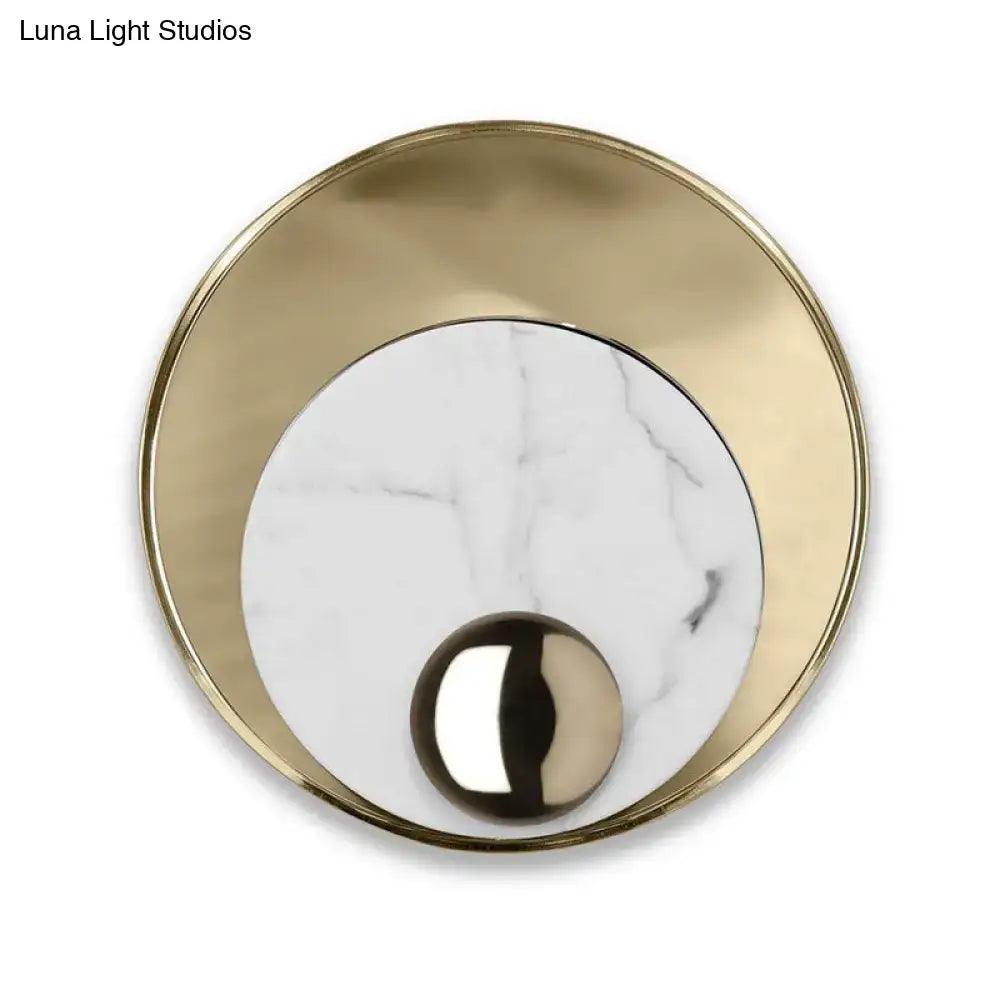 Marble Peacock Wall Sconce