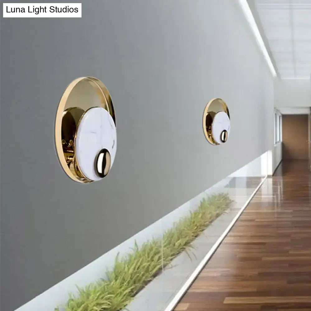 Marble Peacock Wall Sconce