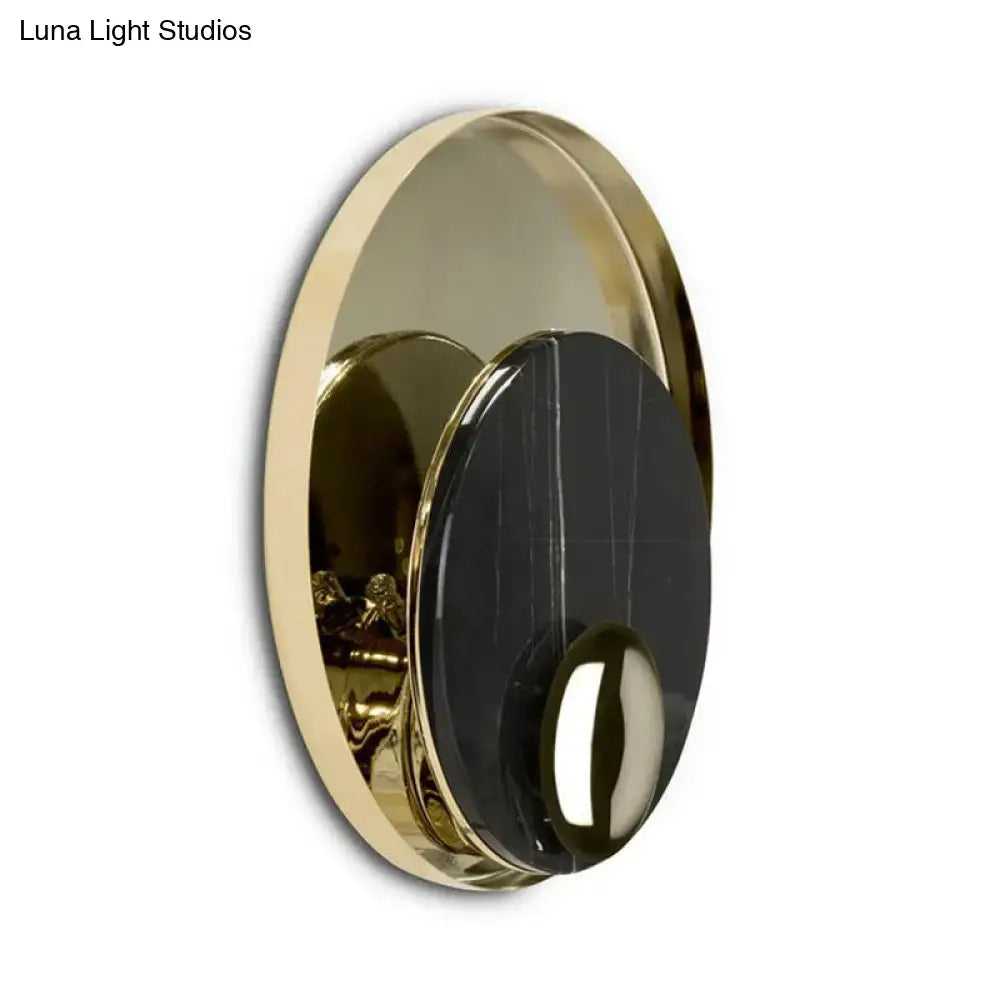 Marble Peacock Wall Sconce