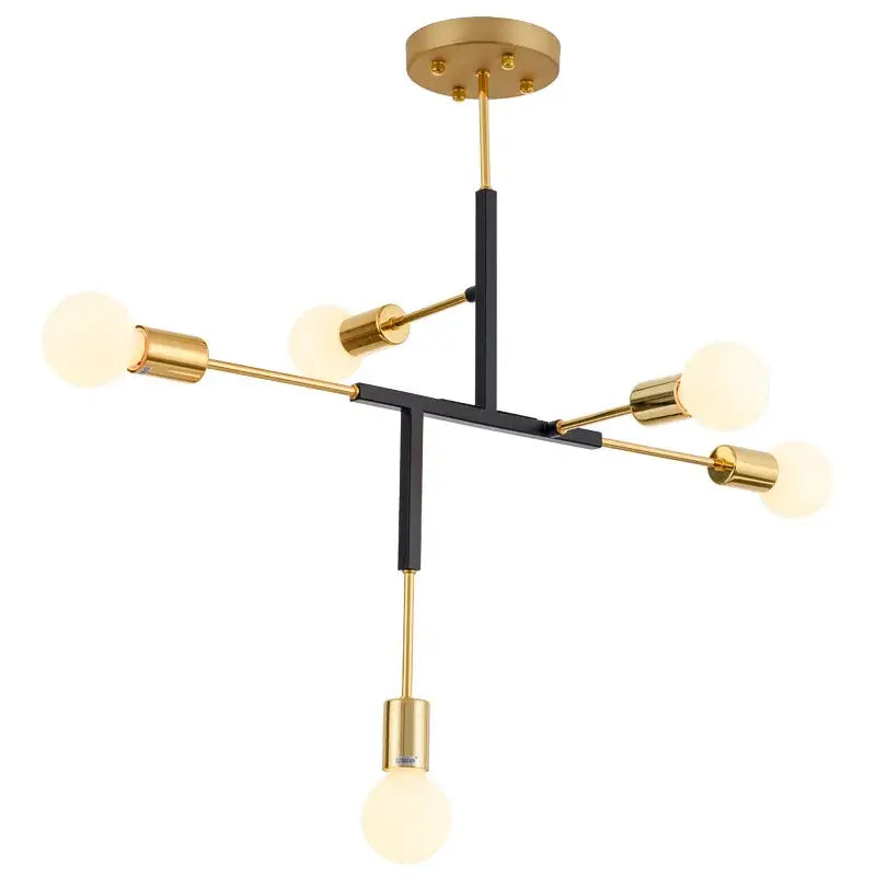 Gold Black Dining Pendant