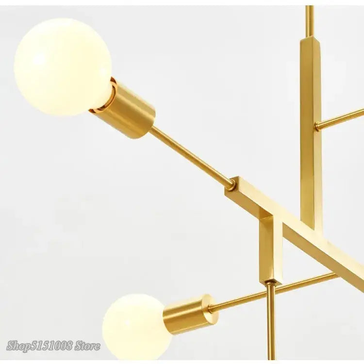 Gold Black Dining Pendant